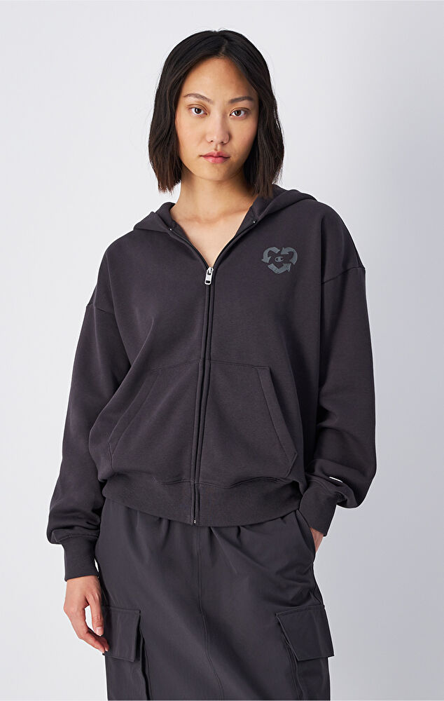 Hooded Full Zip Sweatshirt