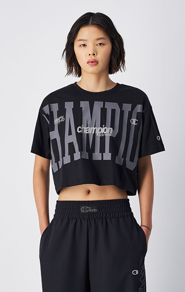 Crewneck Croptop T-Shirt