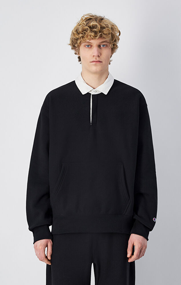 Polo Neck Sweatshirt
