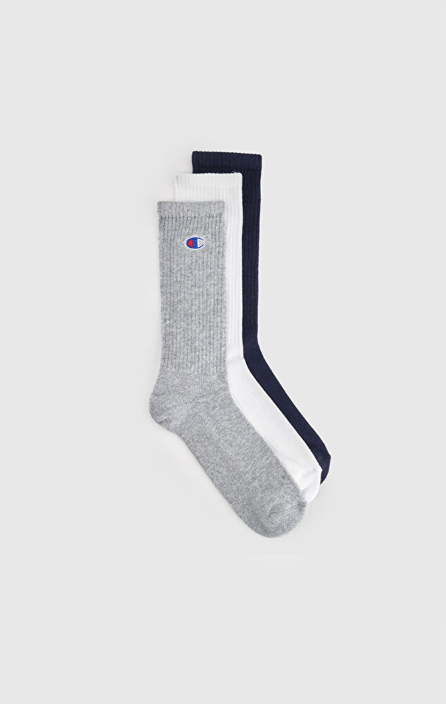 3pk Crew Socks