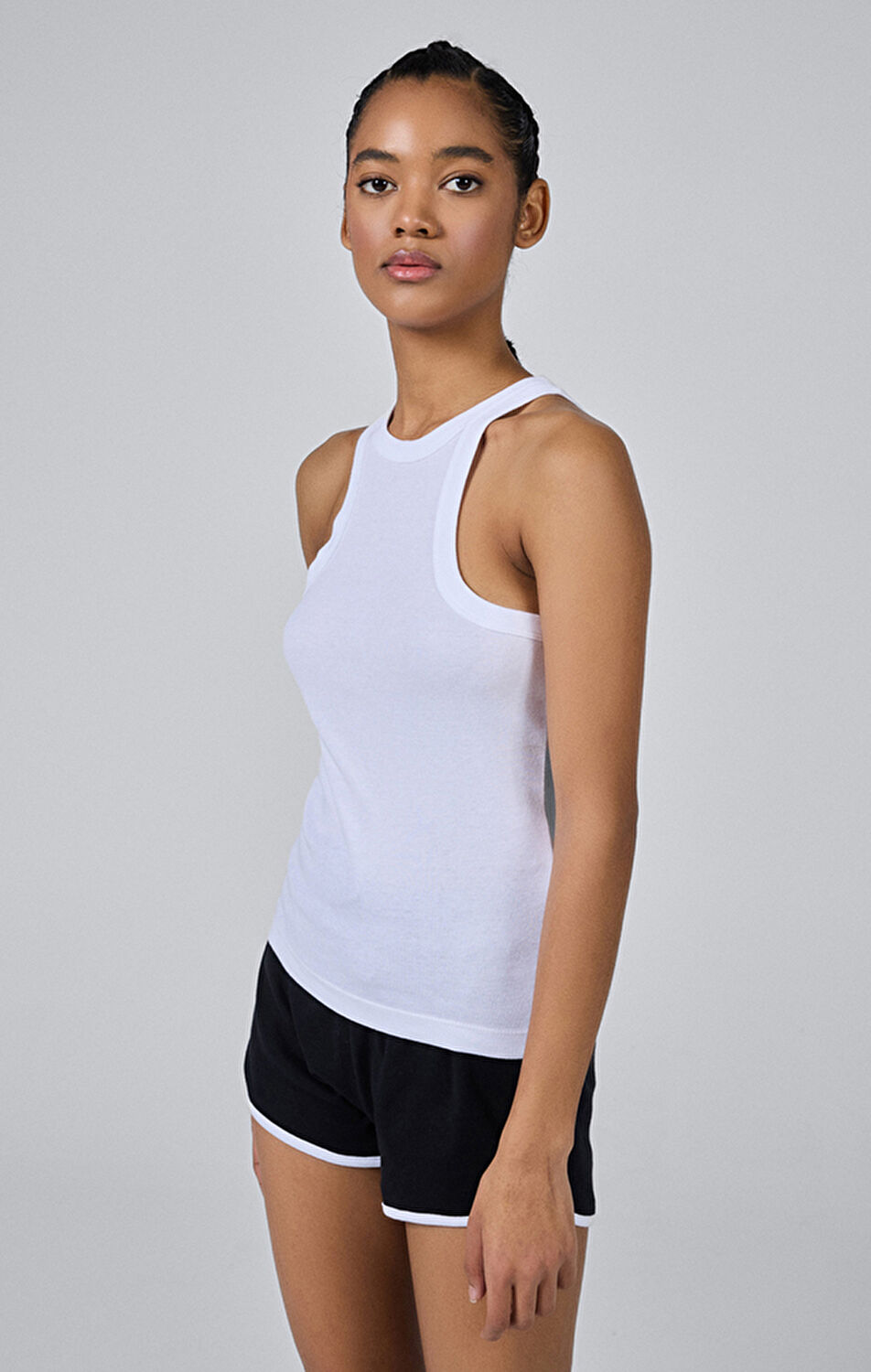 Icons Kadın Beyaz Regular Fit Tank Top | Champion Türkiye