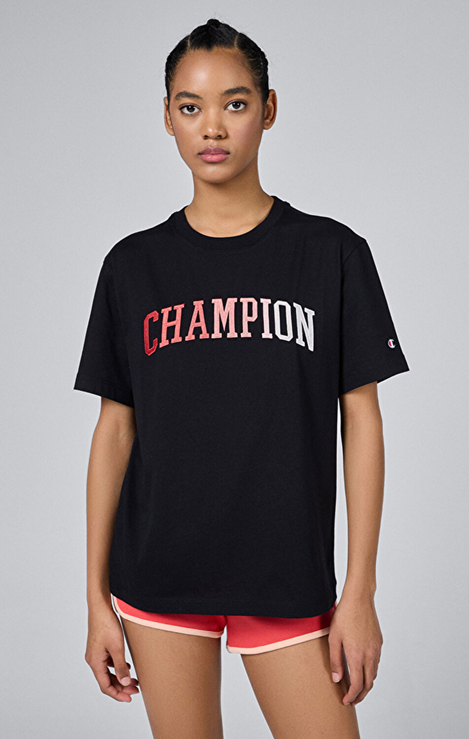 Siyah Crewneck T-Shirt | Champion Türkiye