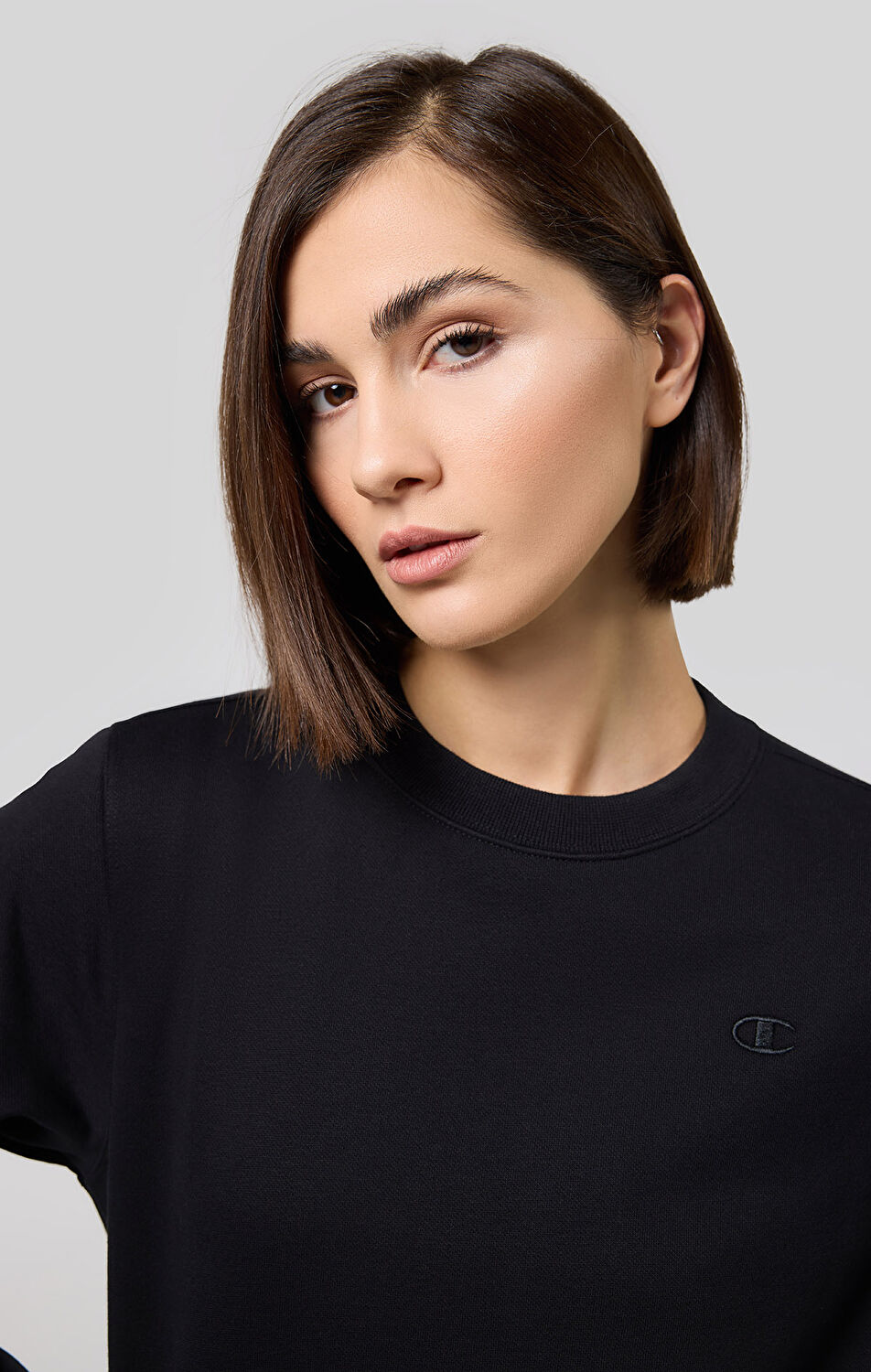 Siyah Crewneck Sweatshirt | Champion Türkiye