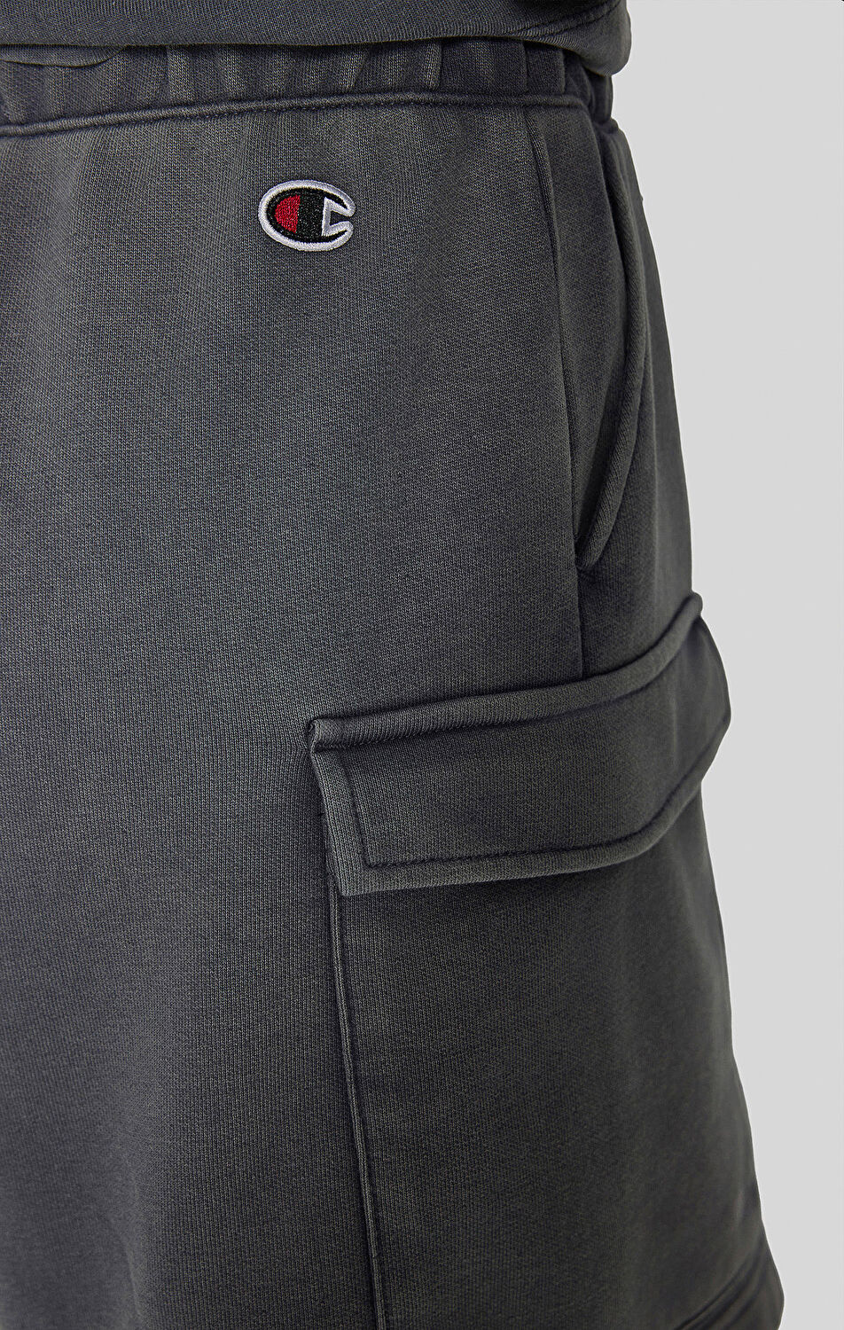 Icons Plush Wash Kadın Gri Standard Fit Cargo short | Champion Türkiye