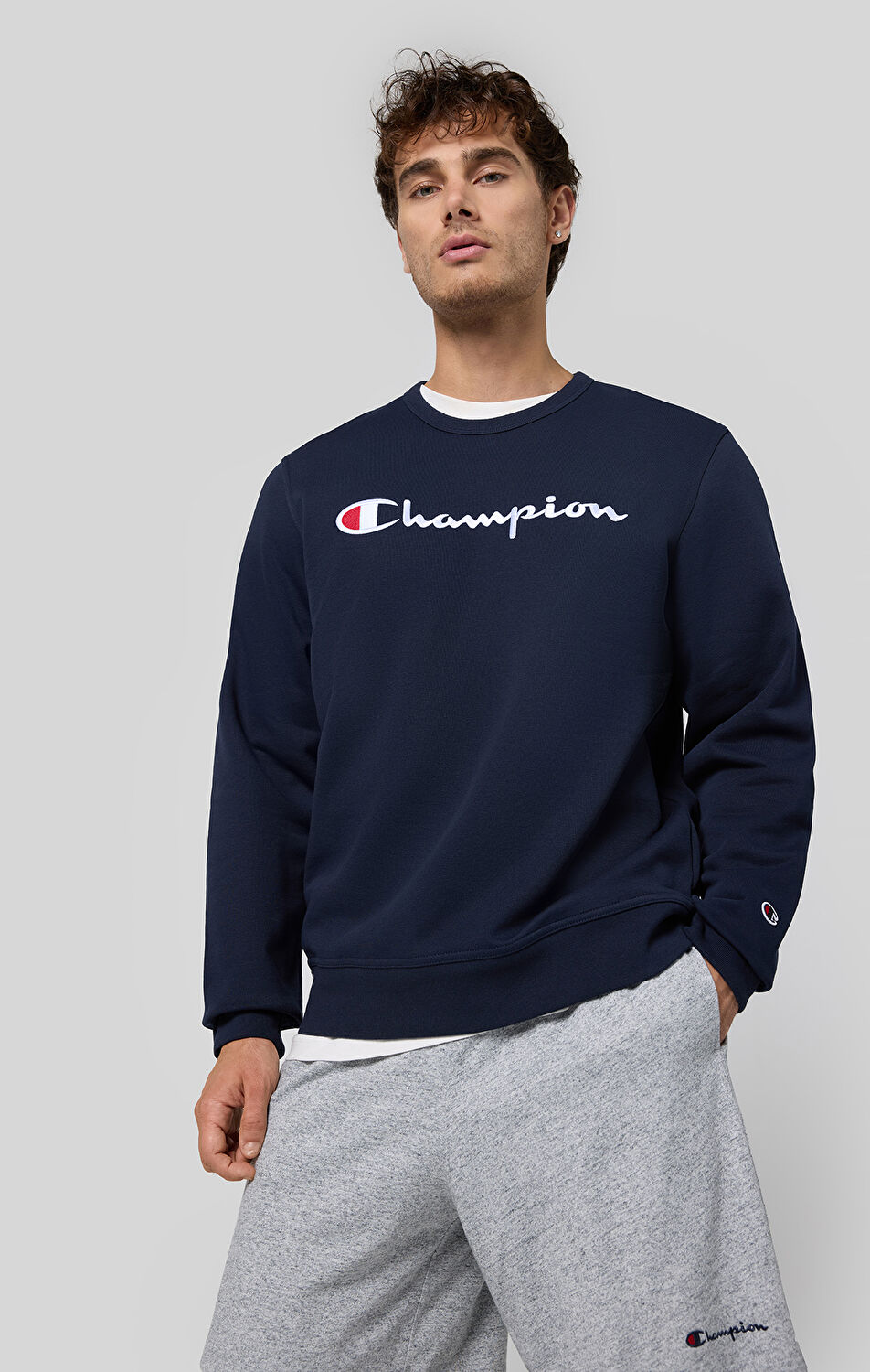 Lacivert Crewneck Sweatshirt | Champion Türkiye
