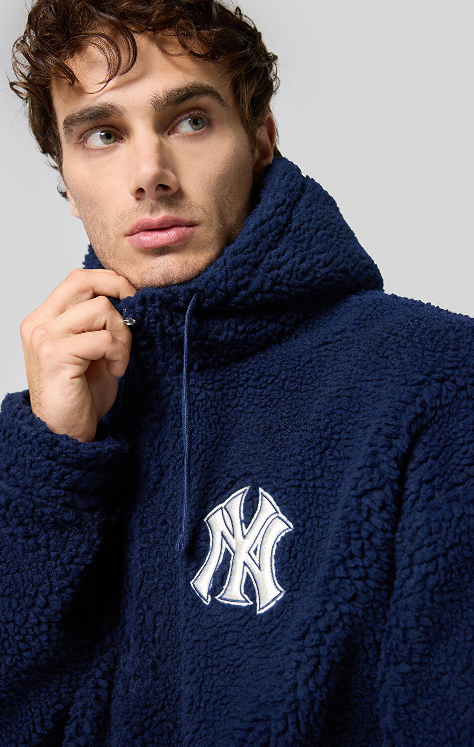 Lacivert Hooded Half Zip Top | Champion Türkiye