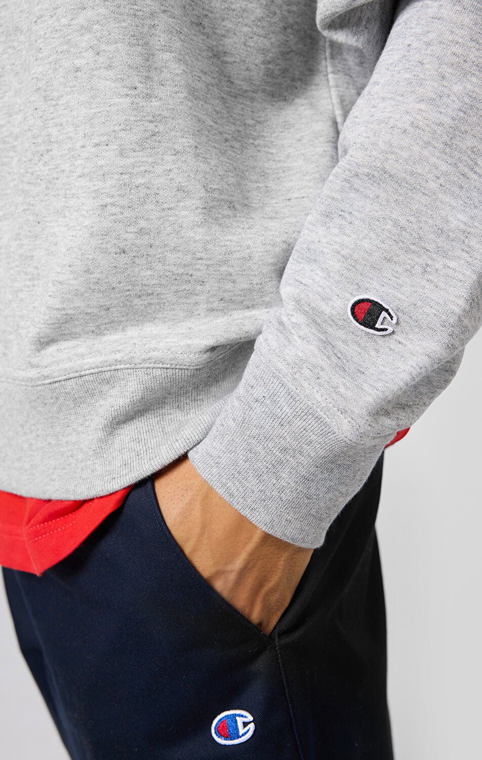 Gri Crewneck Sweatshirt | Champion Türkiye