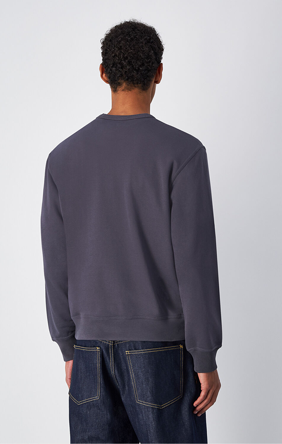 Icons Erkek Gri Standard Fit Crewneck Sweatshirt | Champion Türkiye