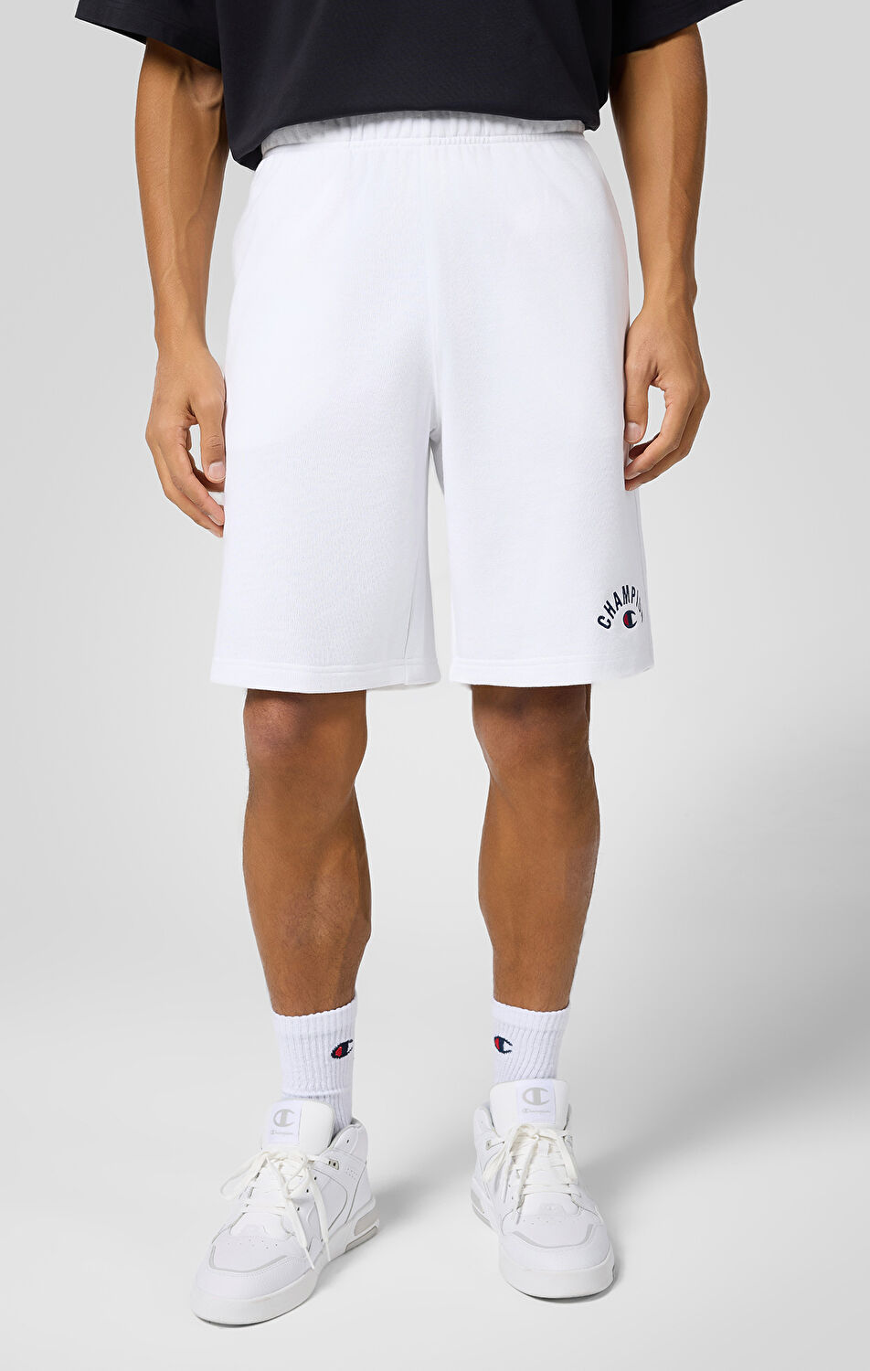 Authentic Pants Erkek Beyaz Standard Fit Shorts | Champion Türkiye