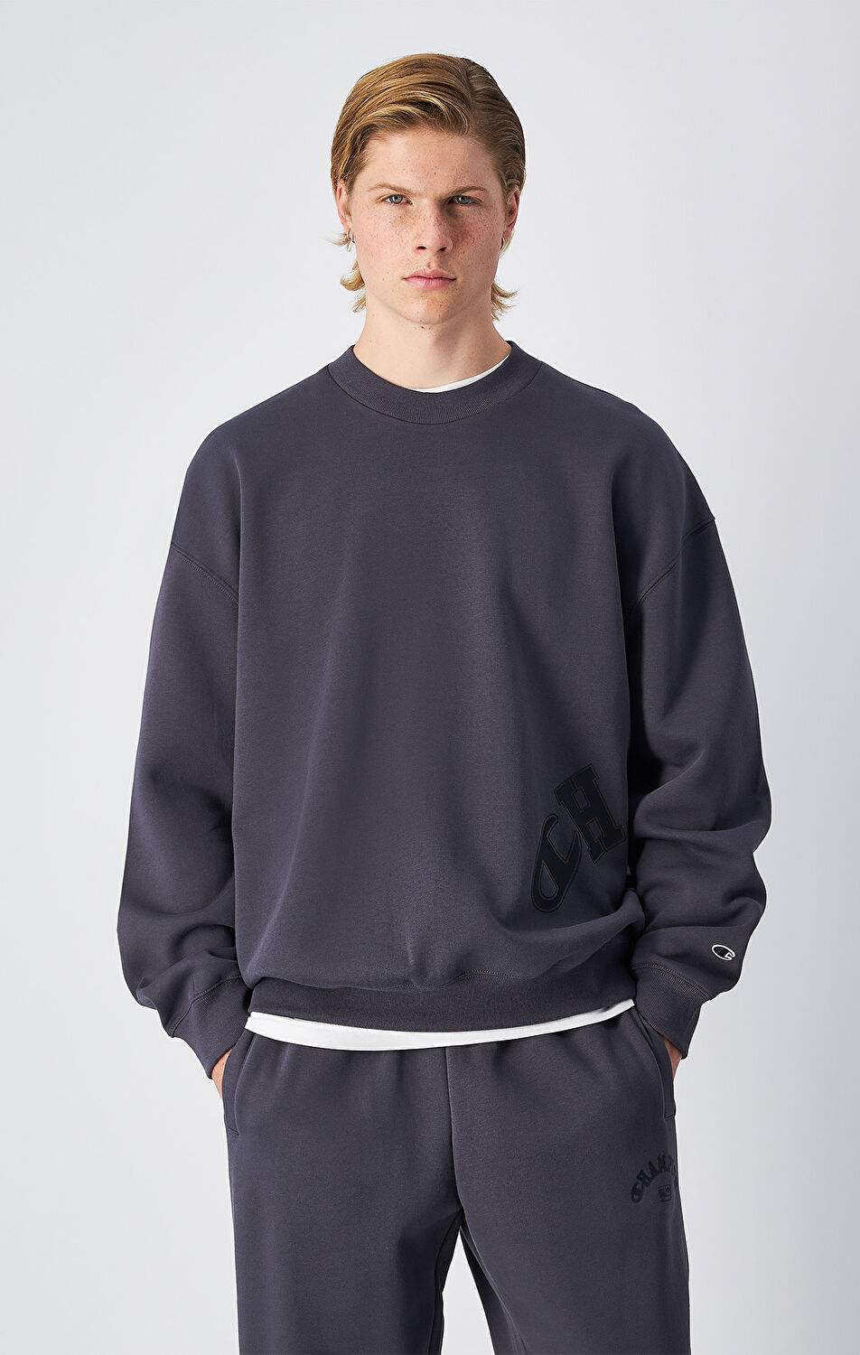 Gri Crewneck Sweatshirt | Champion Türkiye