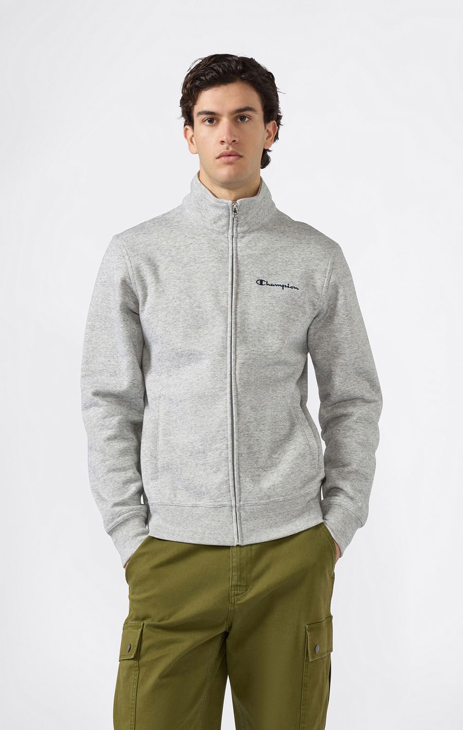 70sChampion スウェット SOUTHWEST MISSOURI Core Heritage Erkek Gri Standard Fit Full Zip Sweatshirt