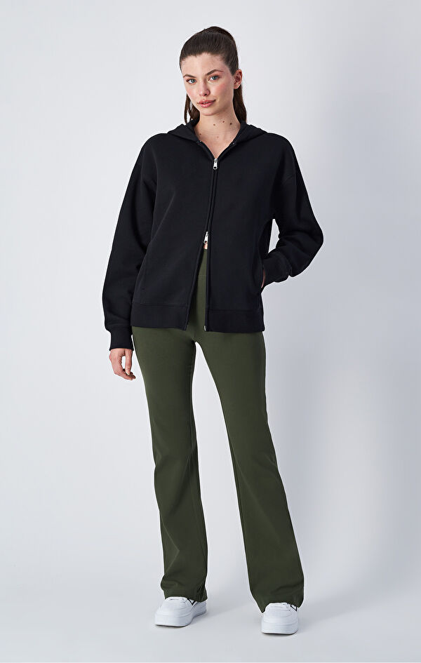 Hooded Full Zip Sweatshirt