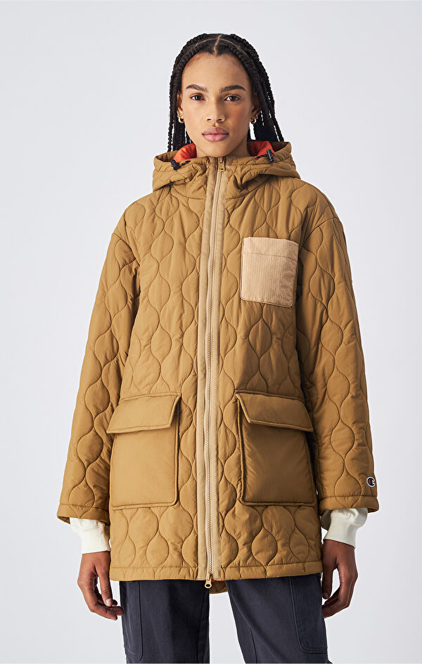 Hooded Polyfilled Jacket