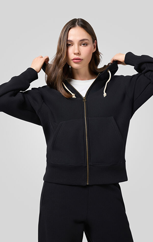Hooded Full Zip Sweatshirt