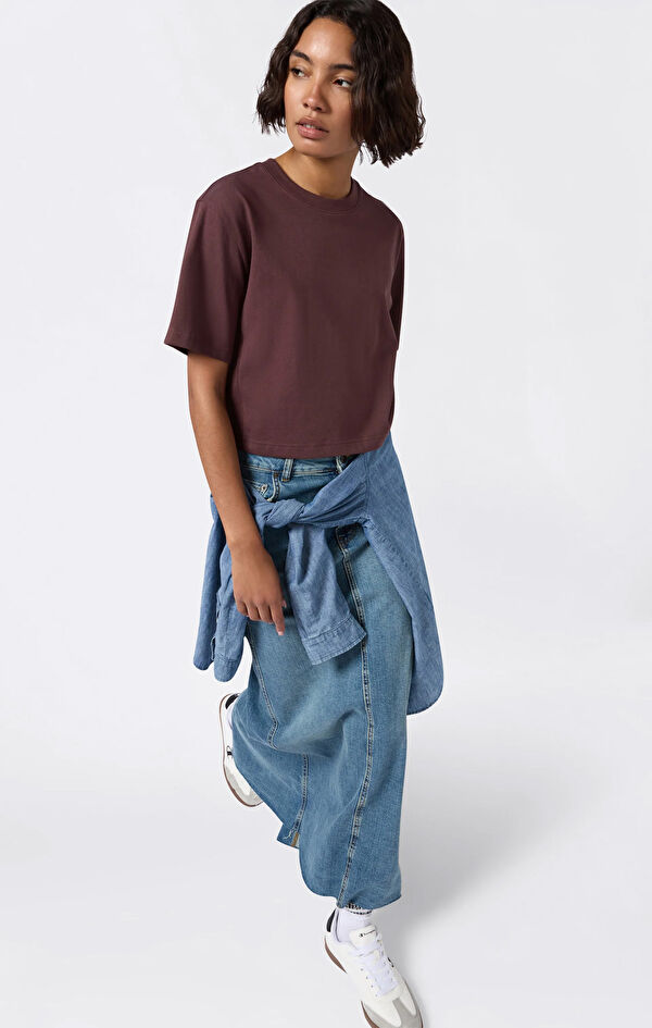 Crop SS Tee