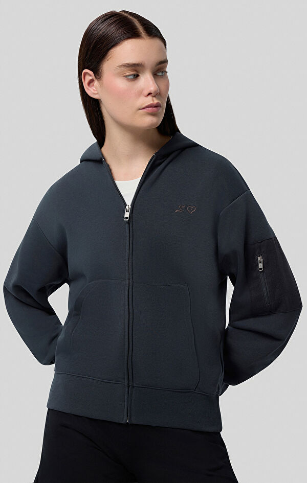 Full Zip Hoodie Sweatshirt