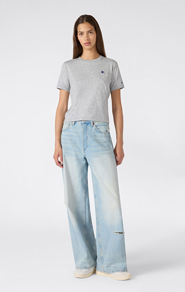 Crop Short Sleeve T-Shirt