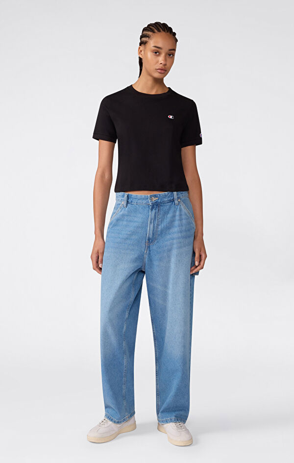 Crop Short Sleeve T-Shirt