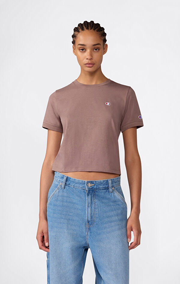 Crop Short Sleeve T-Shirt