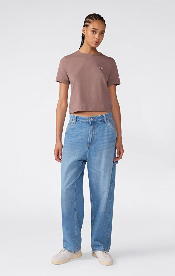 Crop Short Sleeve T-Shirt
