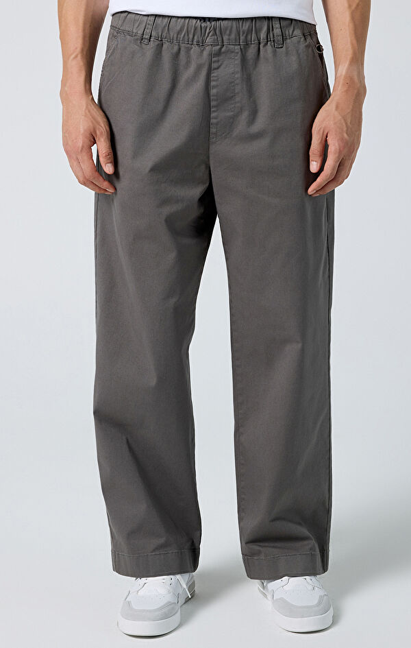 Straight Hem Pants