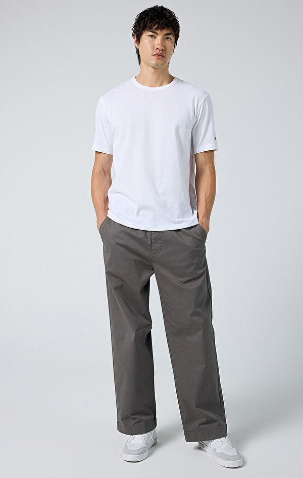 Straight Hem Pants