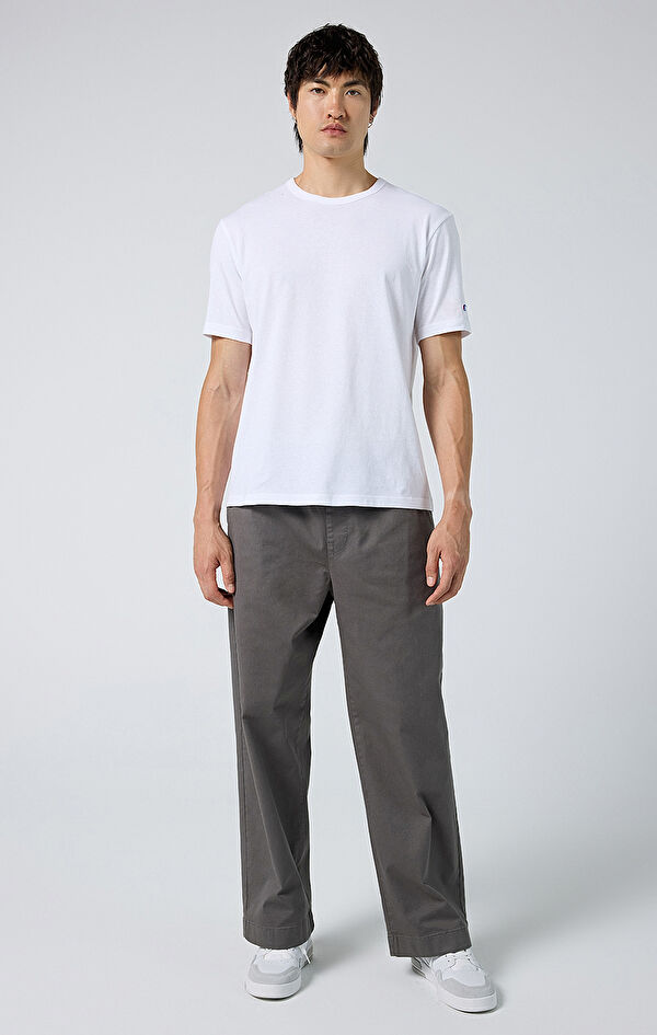 Straight Hem Pants