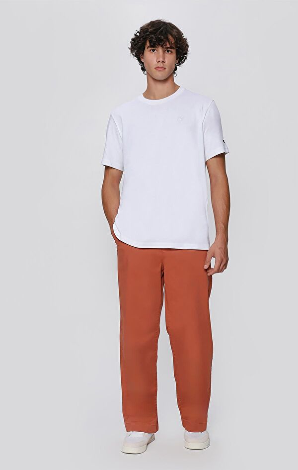 Straight Hem Pants