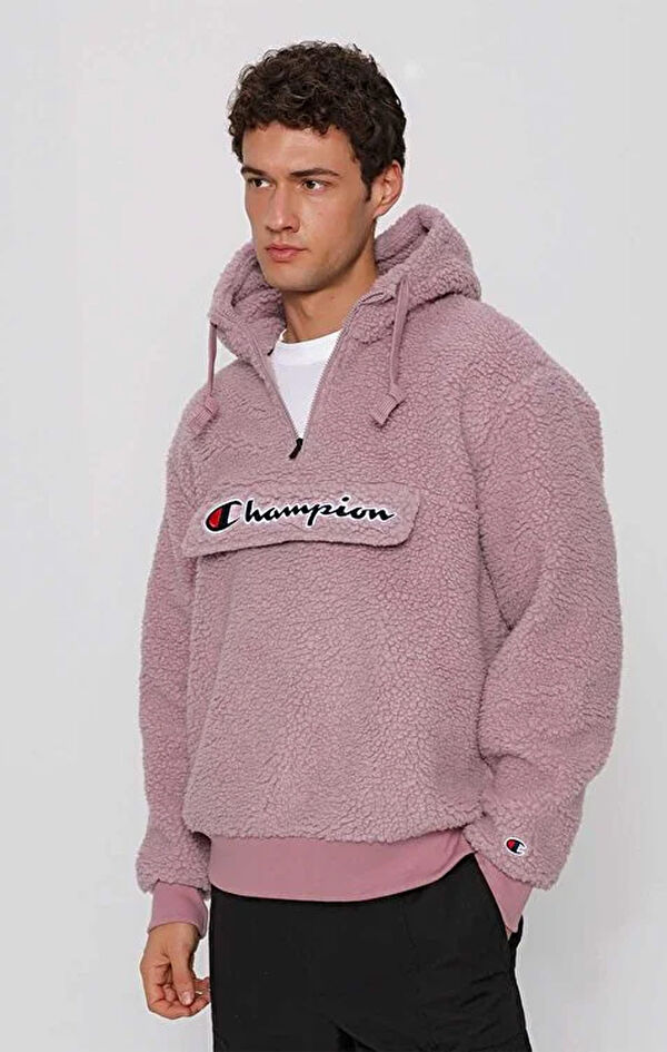 Hooded Half Zip Top