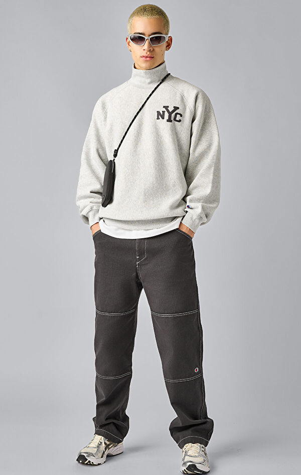 Straight Hem Pants