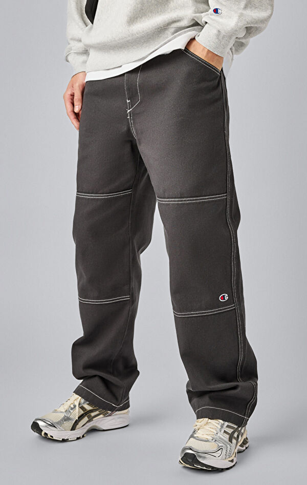 Straight Hem Pants