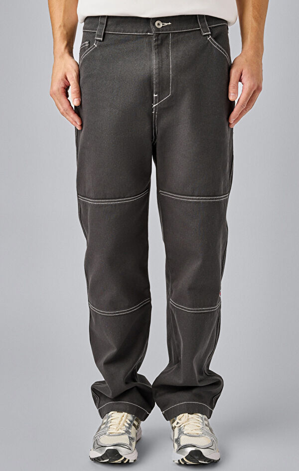 Straight Hem Pants