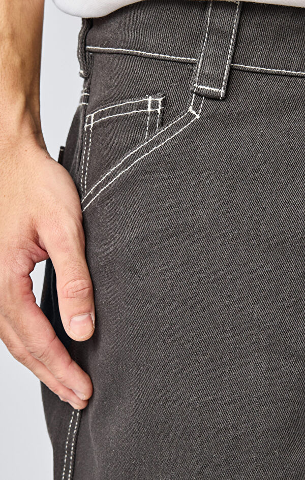 Straight Hem Pants