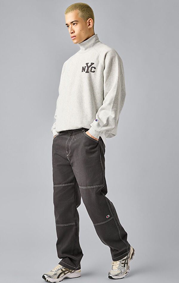 Straight Hem Pants
