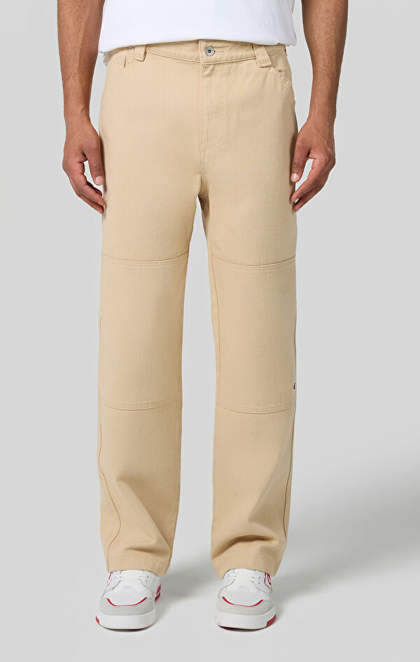 Straight Hem Pants