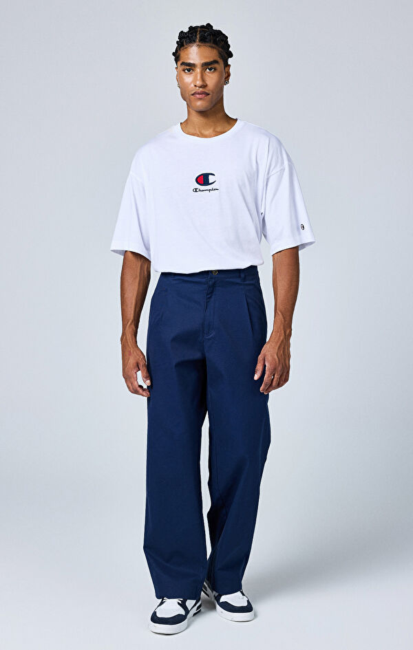 Straight Hem Pants