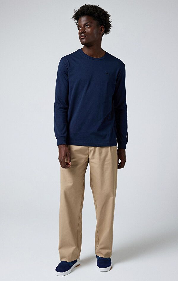 Straight Hem Pants