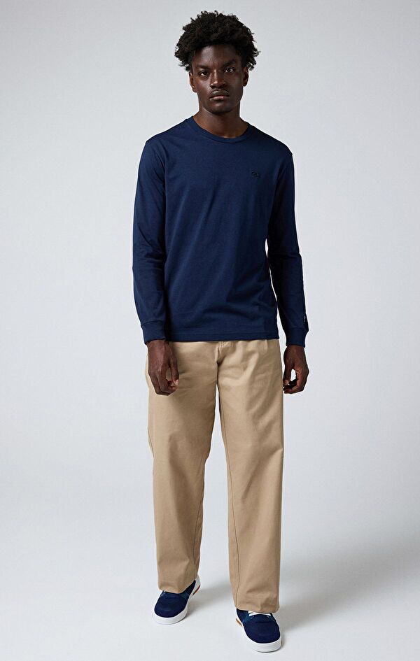 Straight Hem Pants