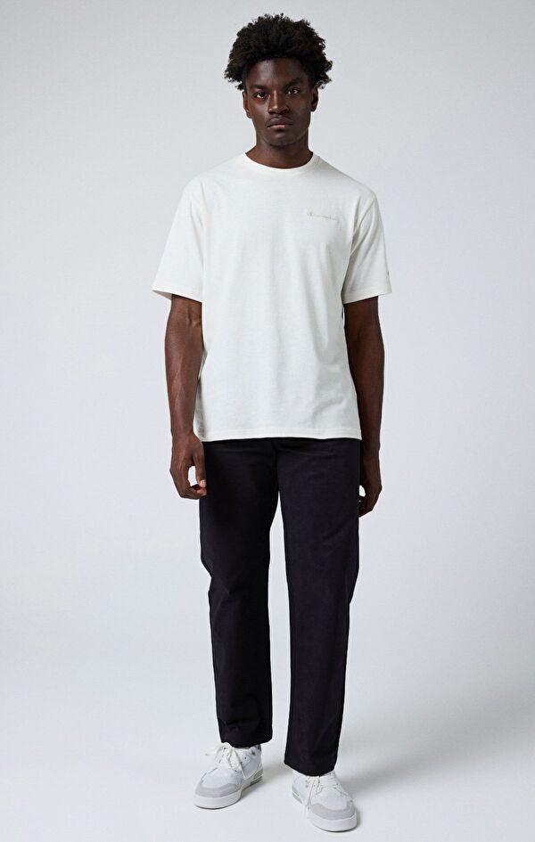 Straight Hem Pants