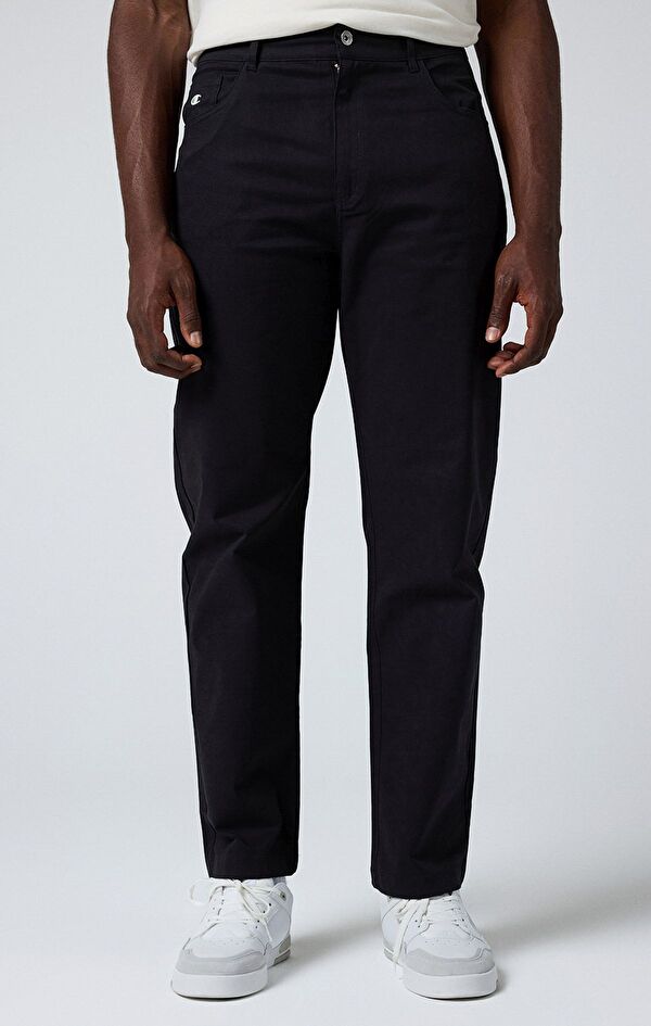 Straight Hem Pants