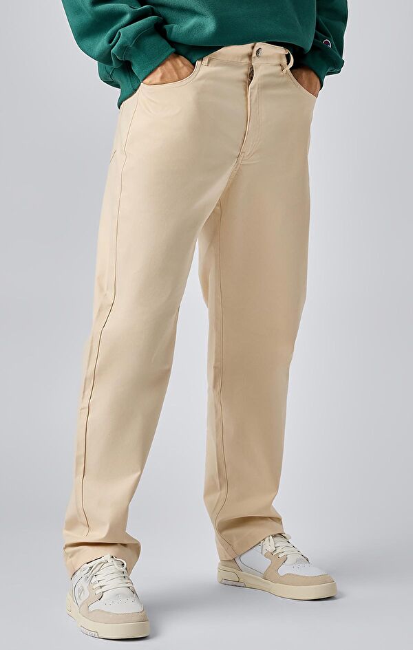 Straight Hem Pants