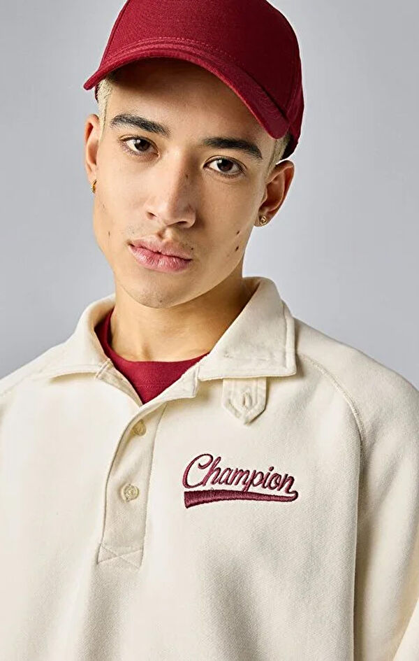 Polo Neck Sweatshirt