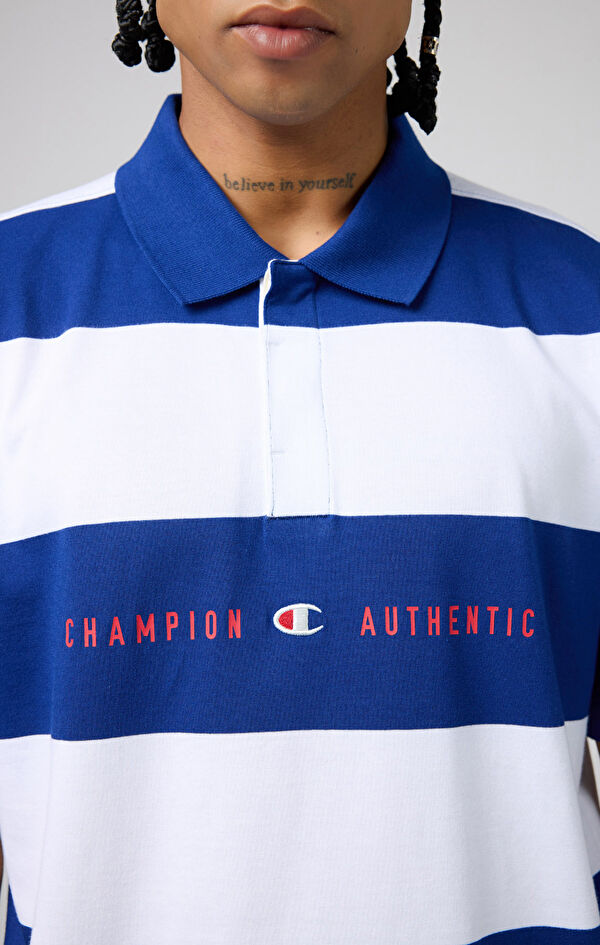 Striped Polo