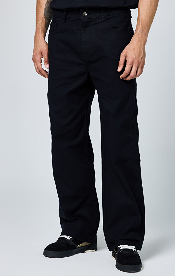 Straight Hem Pants