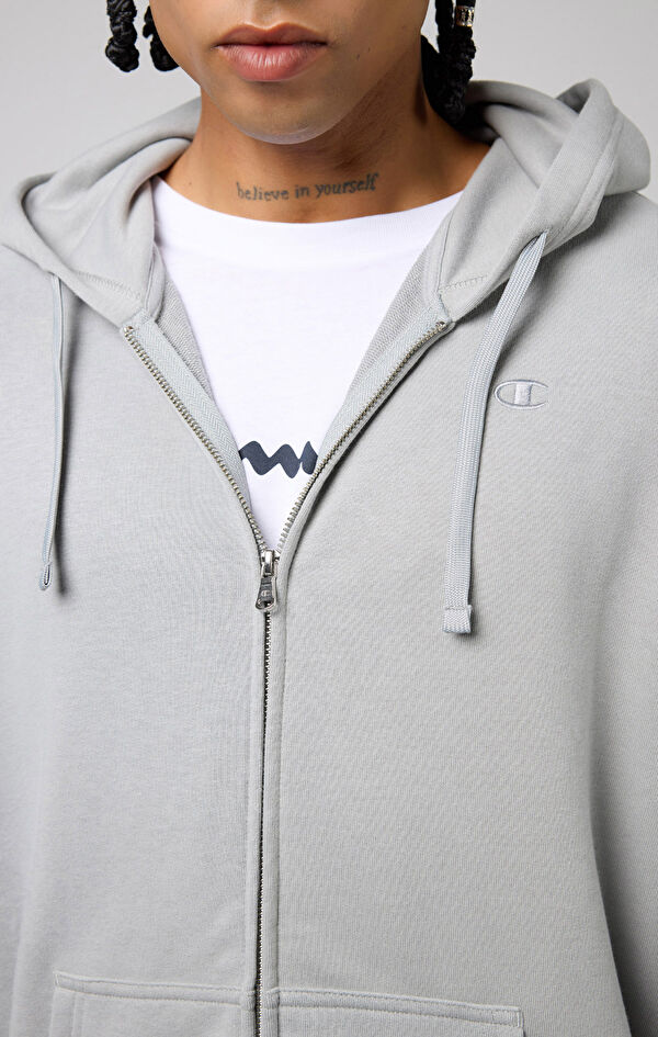 Hooded Full Zip Sweatshirt