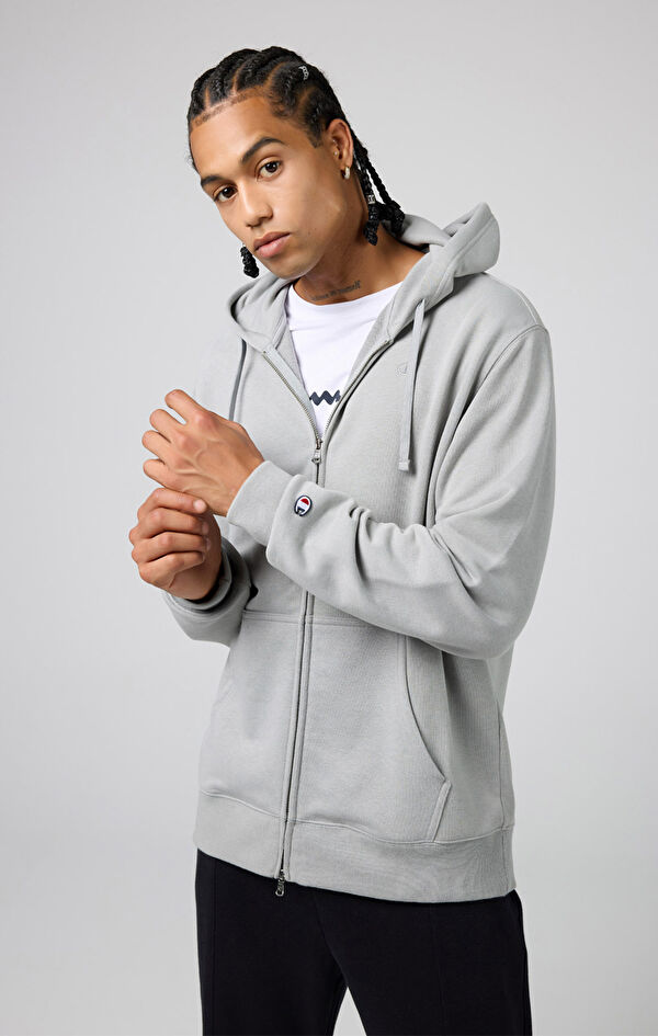 Hooded Full Zip Sweatshirt