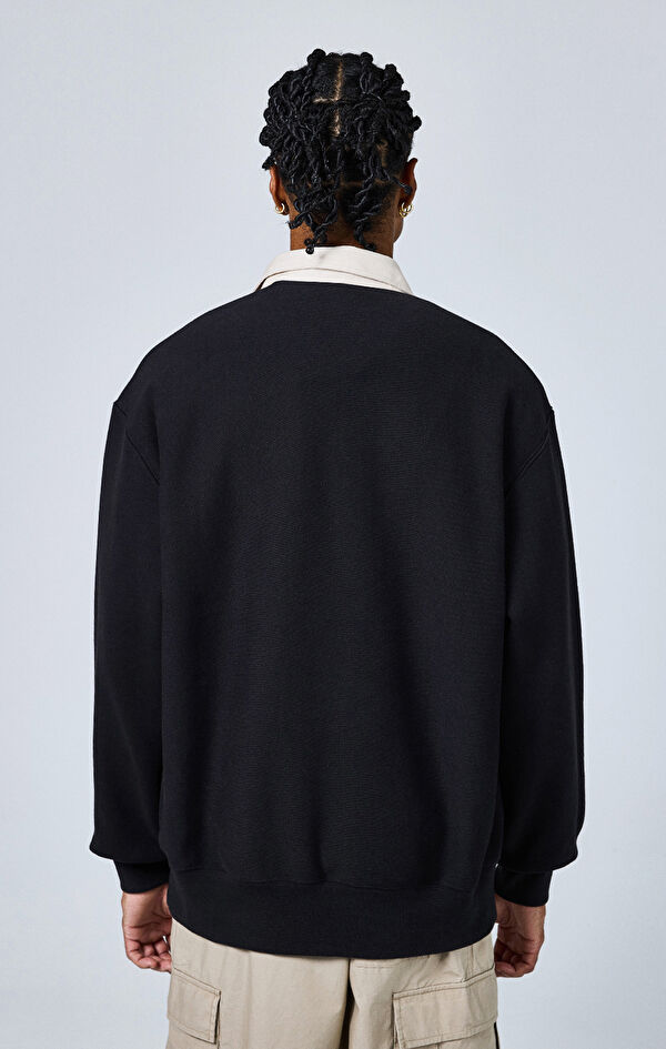 Polo Neck Sweatshirt