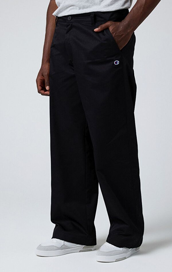 Straight Hem Pants