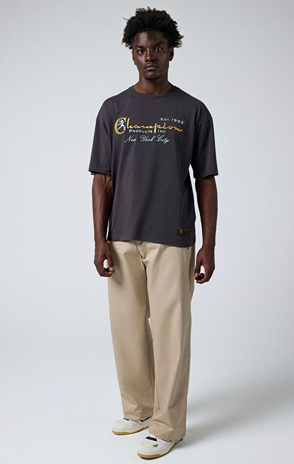 Straight Hem Pants