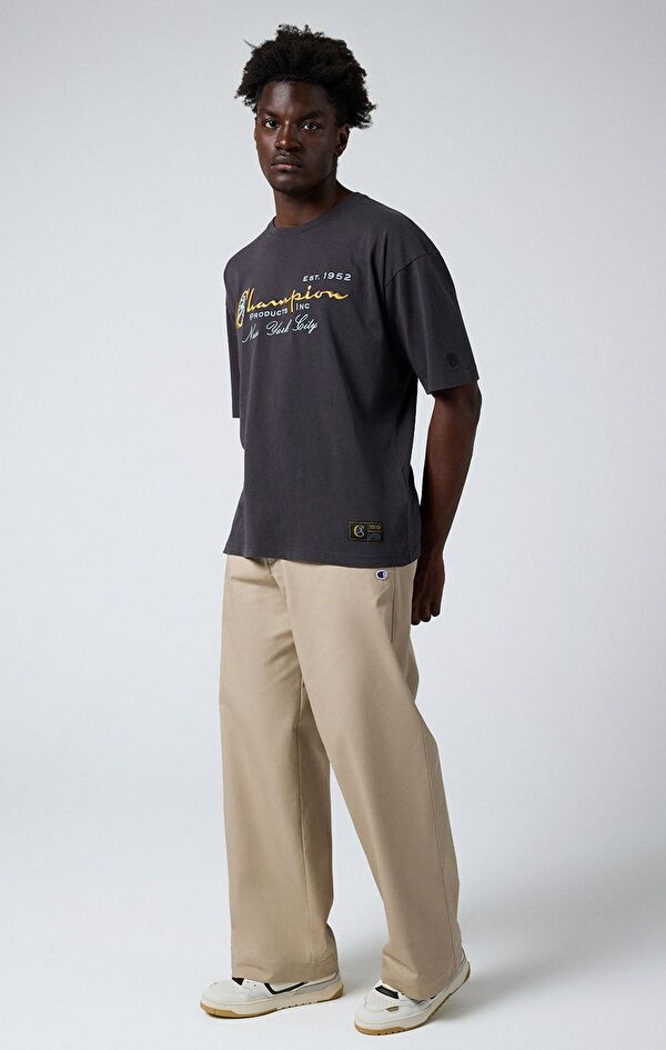 Straight Hem Pants